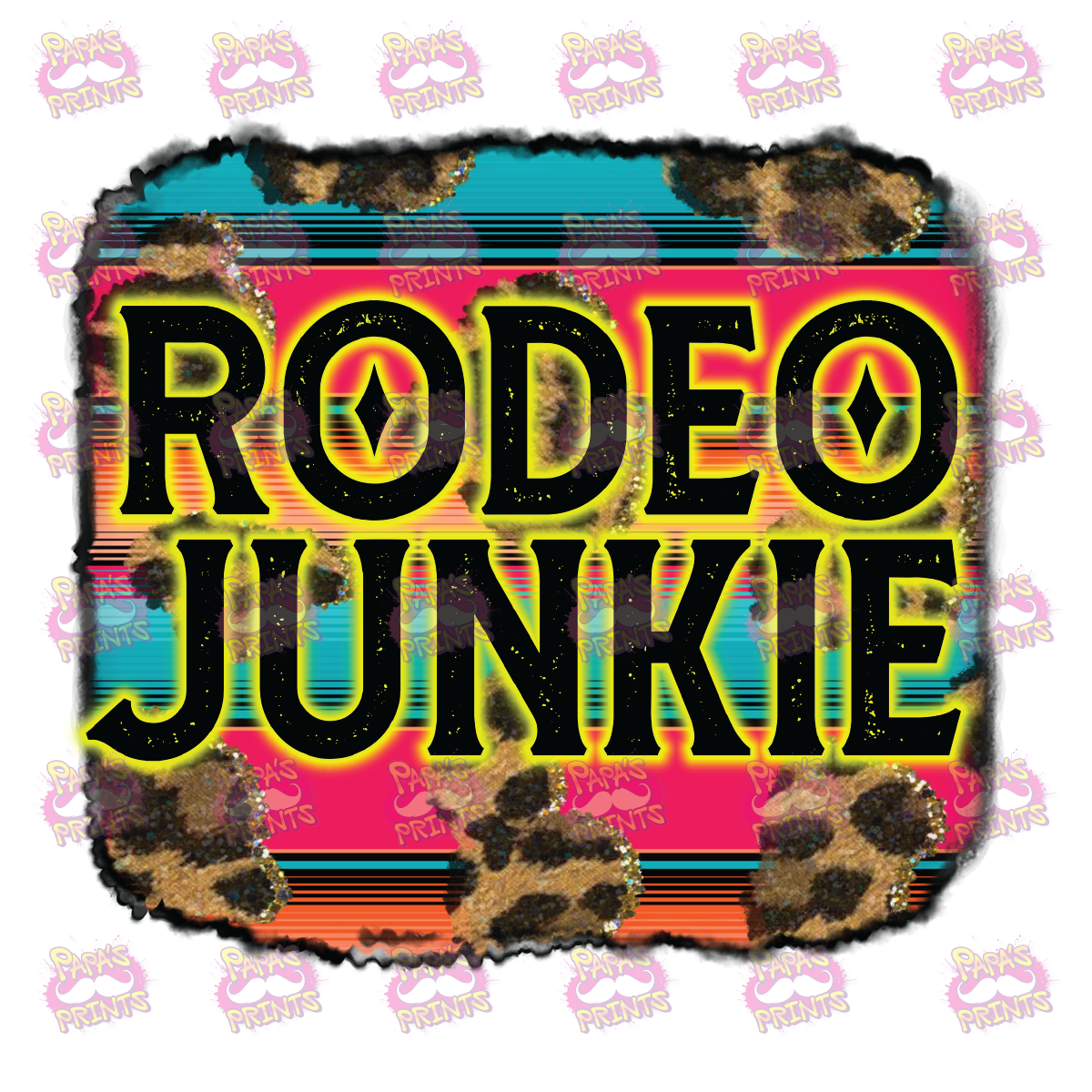 Rodeo Junkie Damn Good Decal