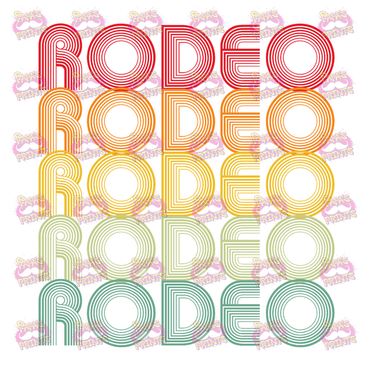 Rodeo Neon Damn Good Decal