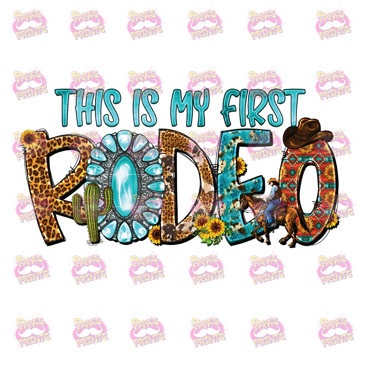 My First Rodeo Damn Good Decal