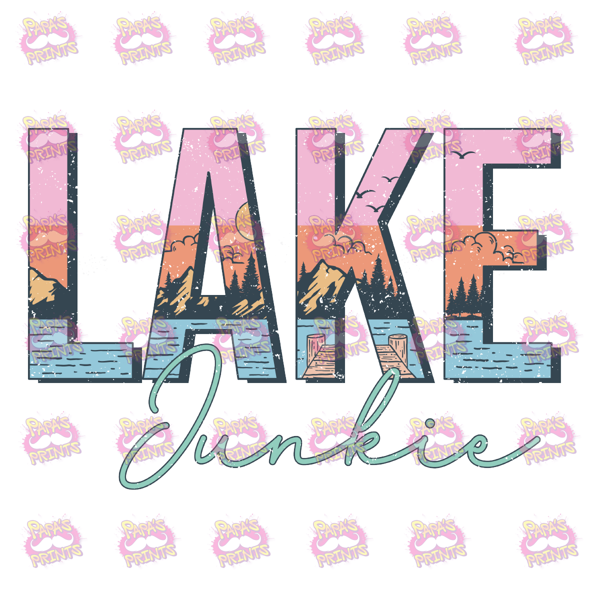 Lake Junkie Damn Good Decal