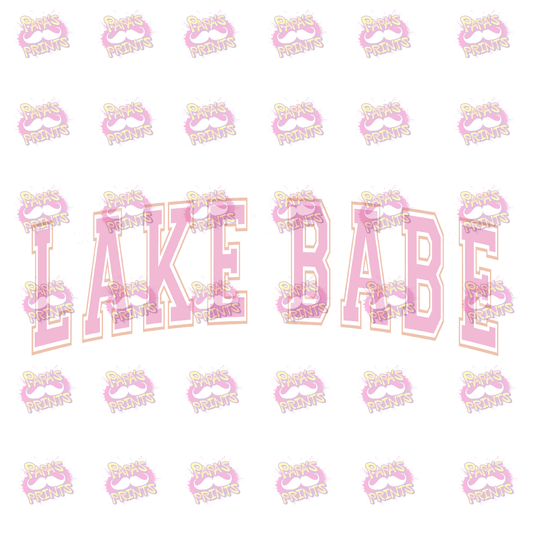 Lake Babe Damn Good Decal