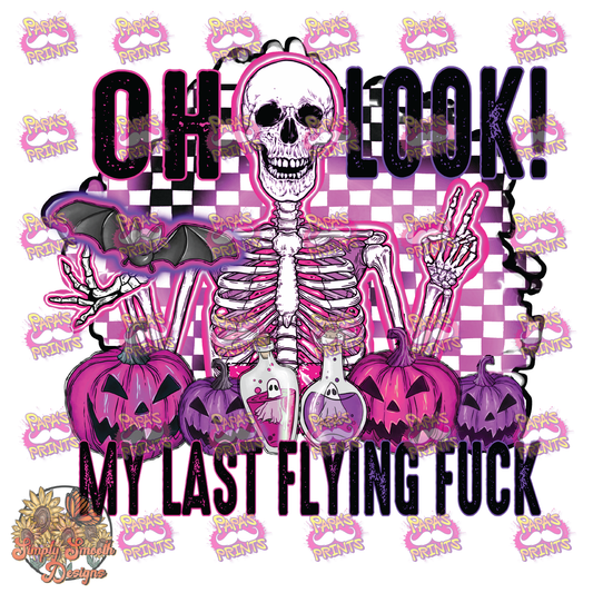 My Last Flying F*ck Damn Good Decal