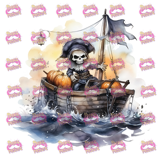 Capitan Skelly Damn Good Decal