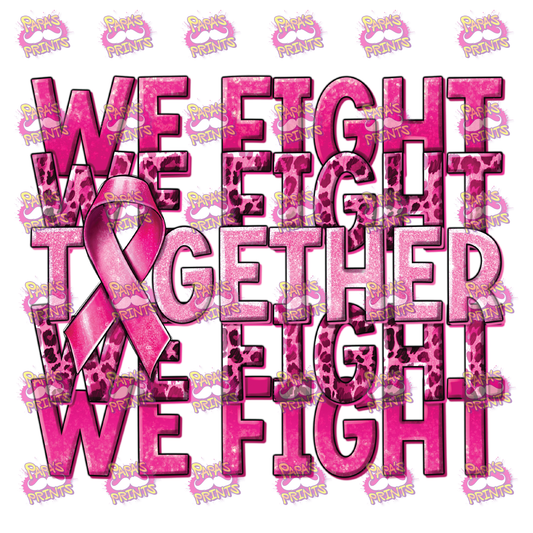 We Fight Together Damn Good Decal