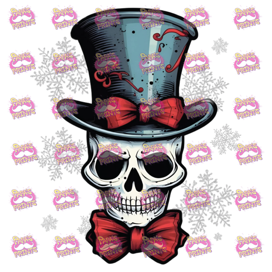 Top Hat Skelly Damn Good Decal