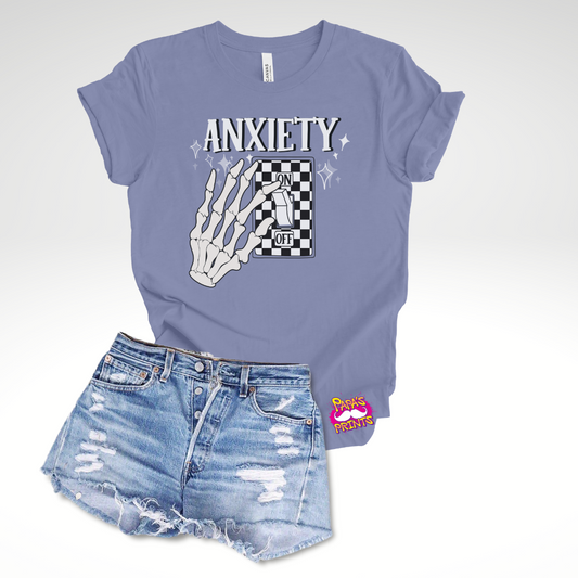 DTF Transfer - Anxiety On