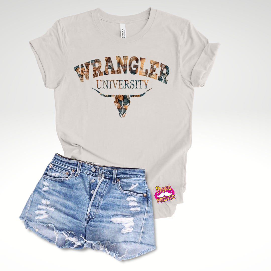 DTF Transfer - Wrangler University
