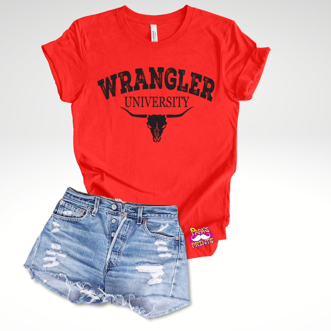 DTF Transfer - Wrangler University