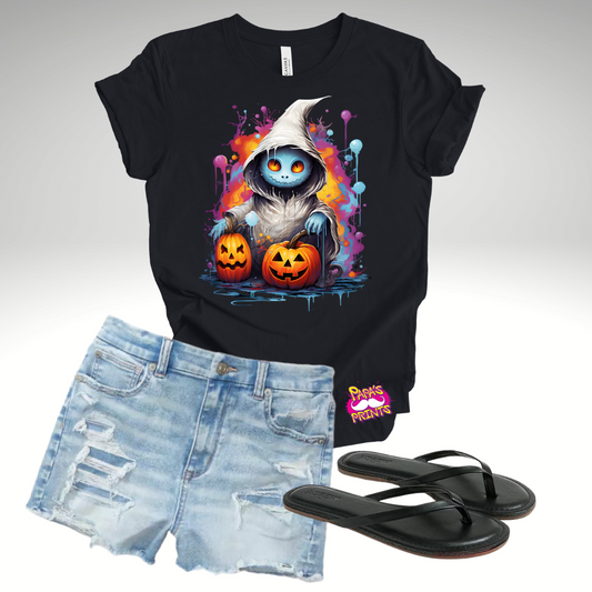 Ghost and Pumpkins T-Shirt