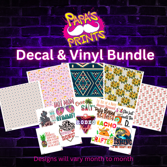 Decal & Vinyl Bundle