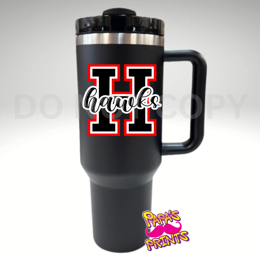 Heath Hawks Tumbler