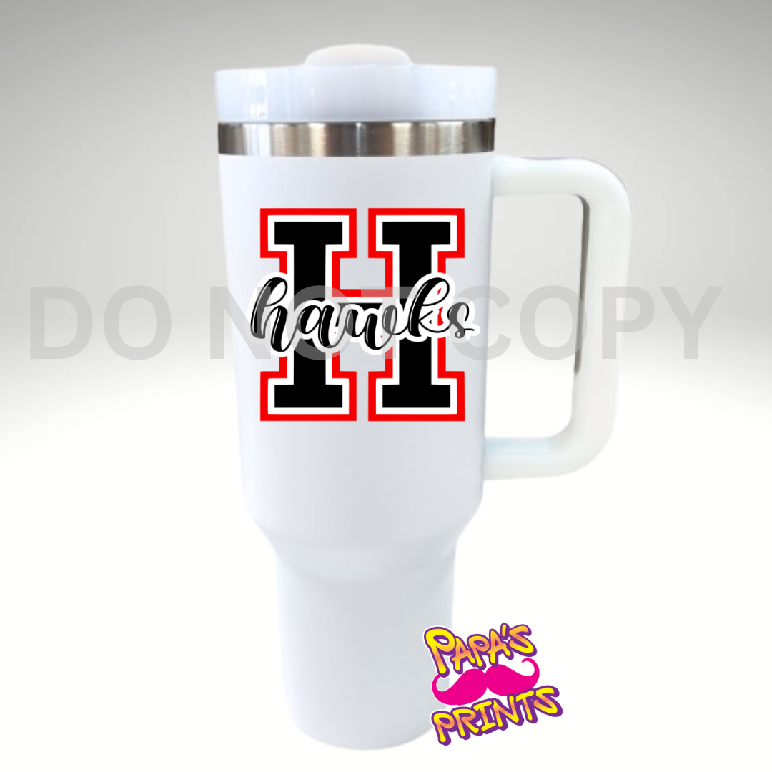 Heath Hawks Tumbler