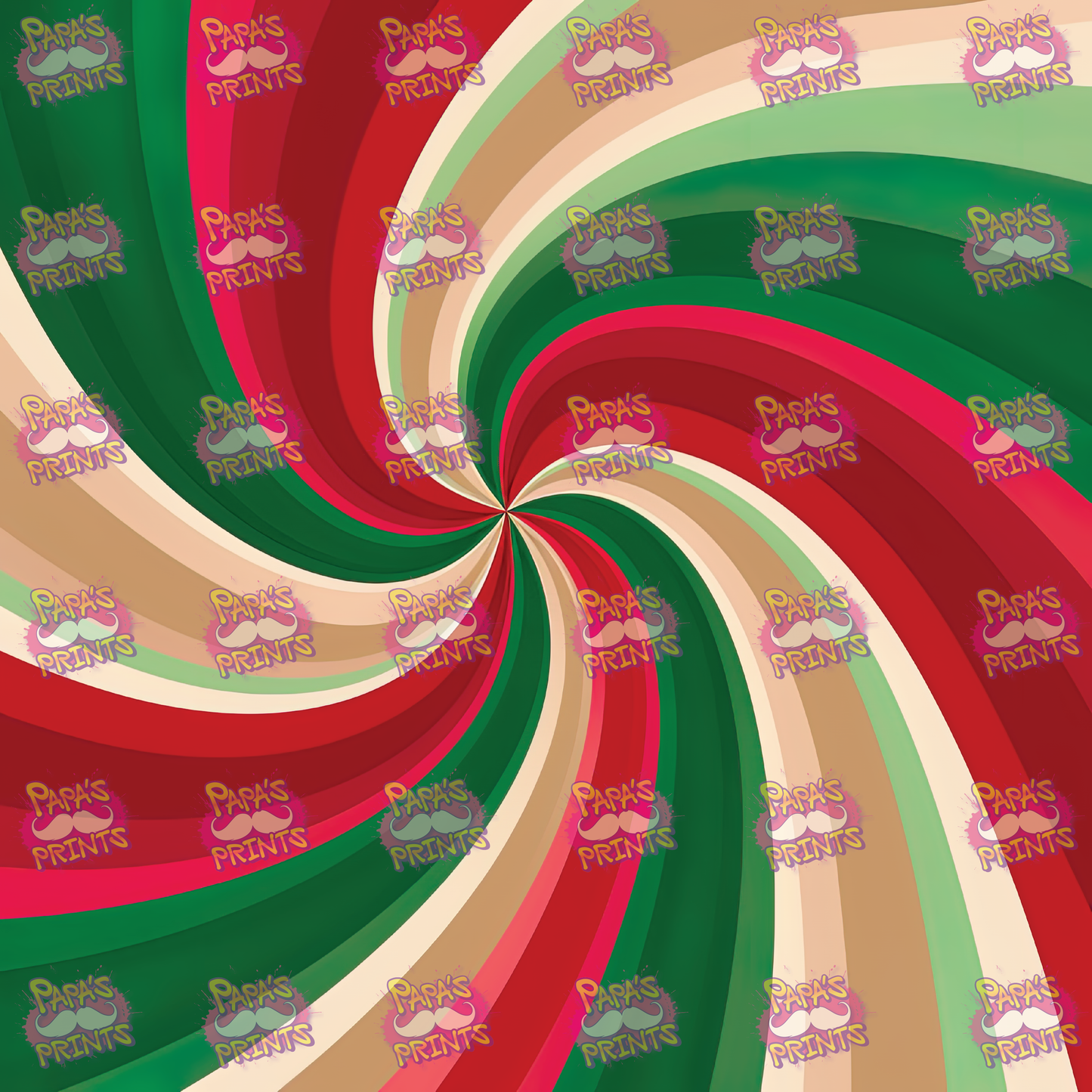 Christmas Swirls Vinyl