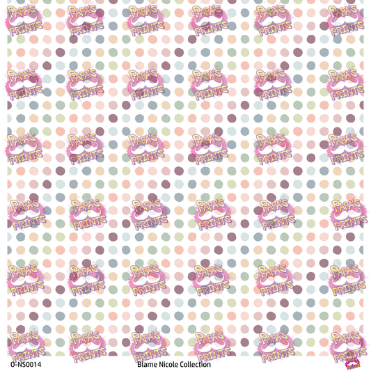 Pastel Polka Dots Vinyl