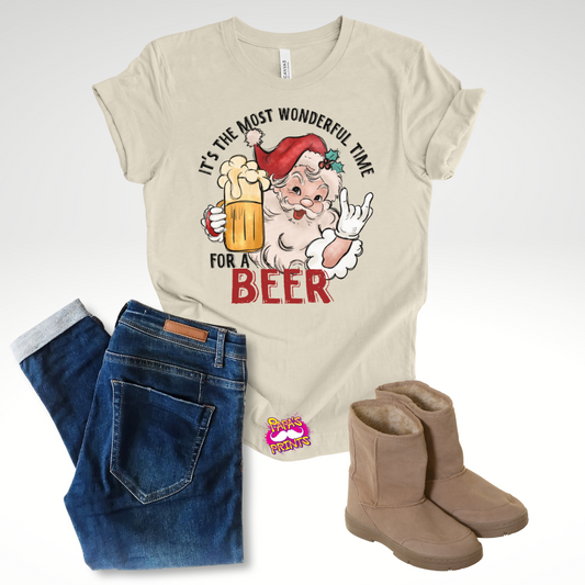 DTF Transfer - Most Wonderful Time For Beer