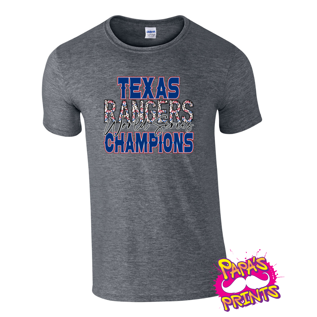 DTF Transfer - Texas Rangers
