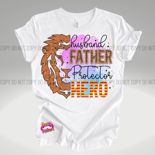 Father Protector Hero T-Shirt