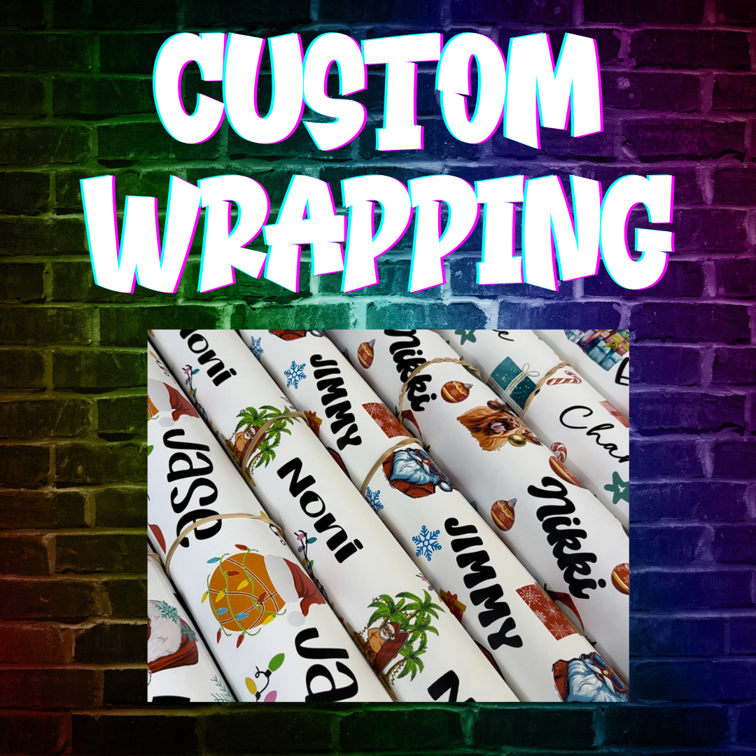 Custom Holiday Wrapping Paper