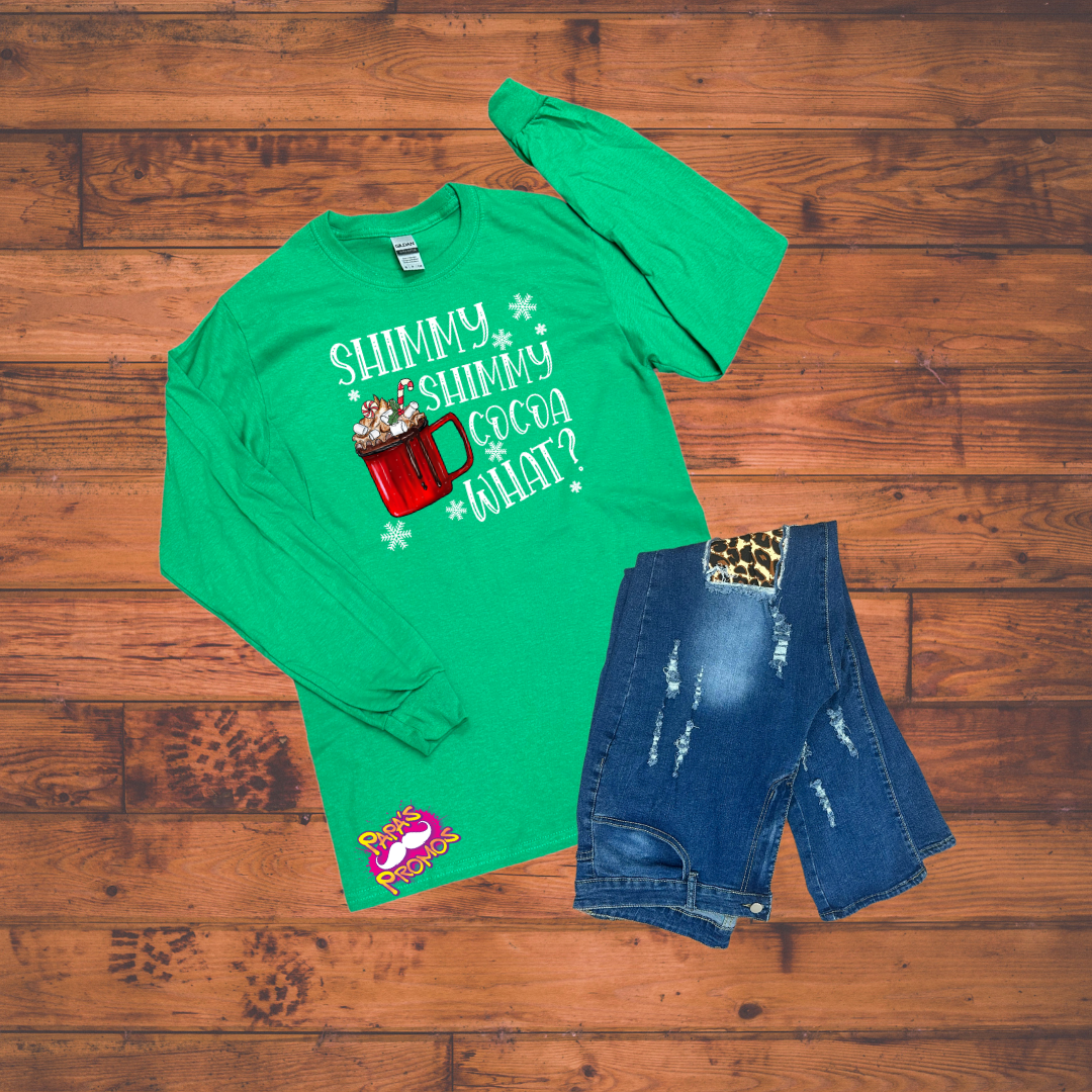 Shimmy Shimmy Cocoa What? T-Shirt - Green