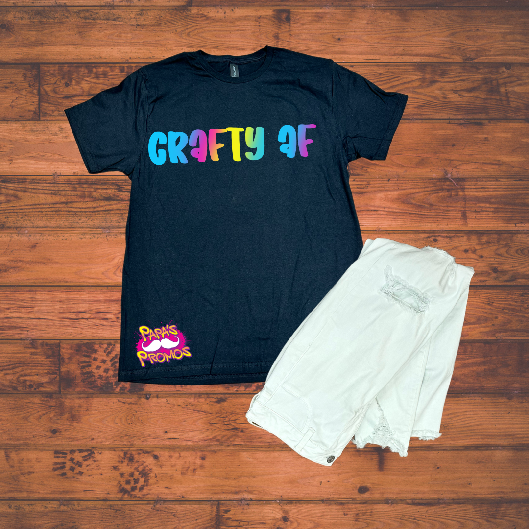 Crafty AF Bright T-Shirt