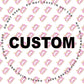 Custom Care Instruction Decals