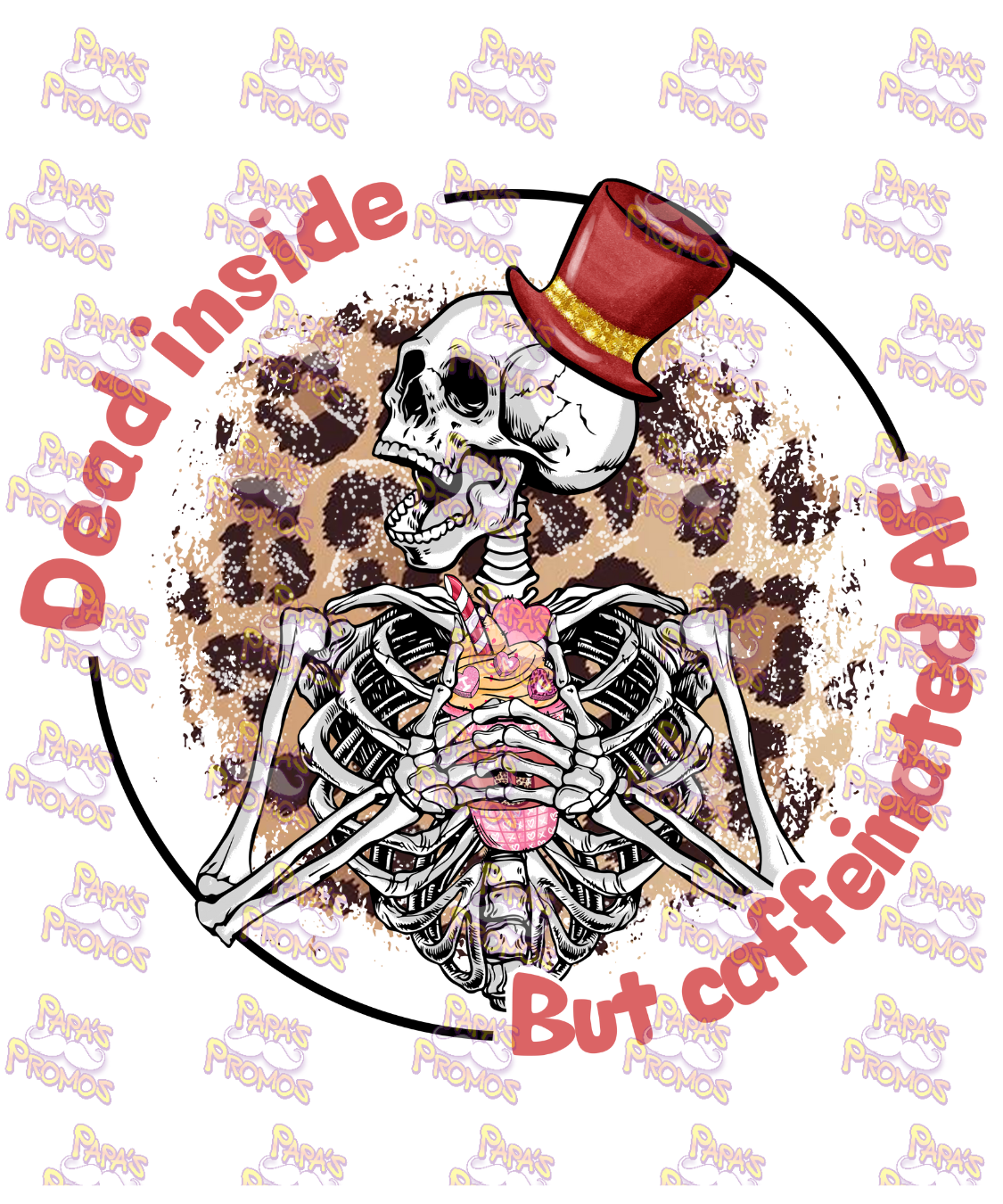 Caffeinated AF Damn Good Decal