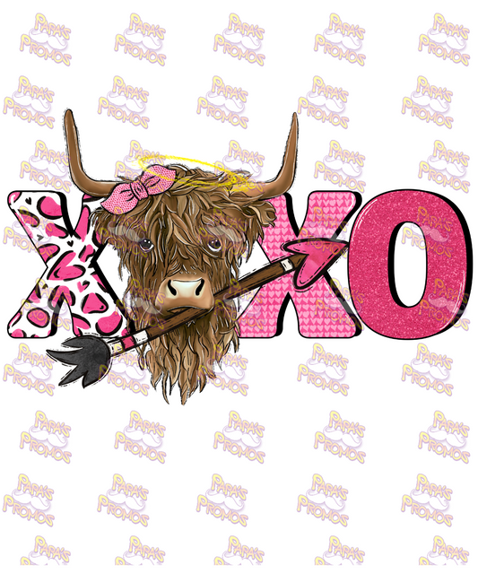 XOXO Cow Damn Good Decal