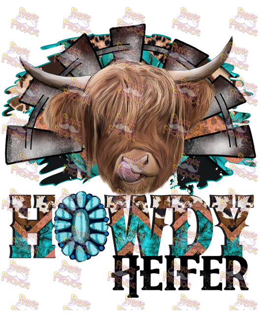Howdy Heifer Damn Good Decal