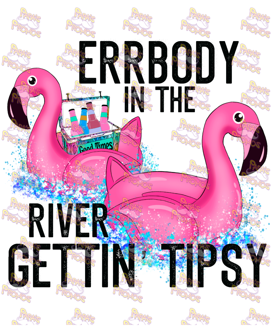 Errbody In The River Damn Good Decal