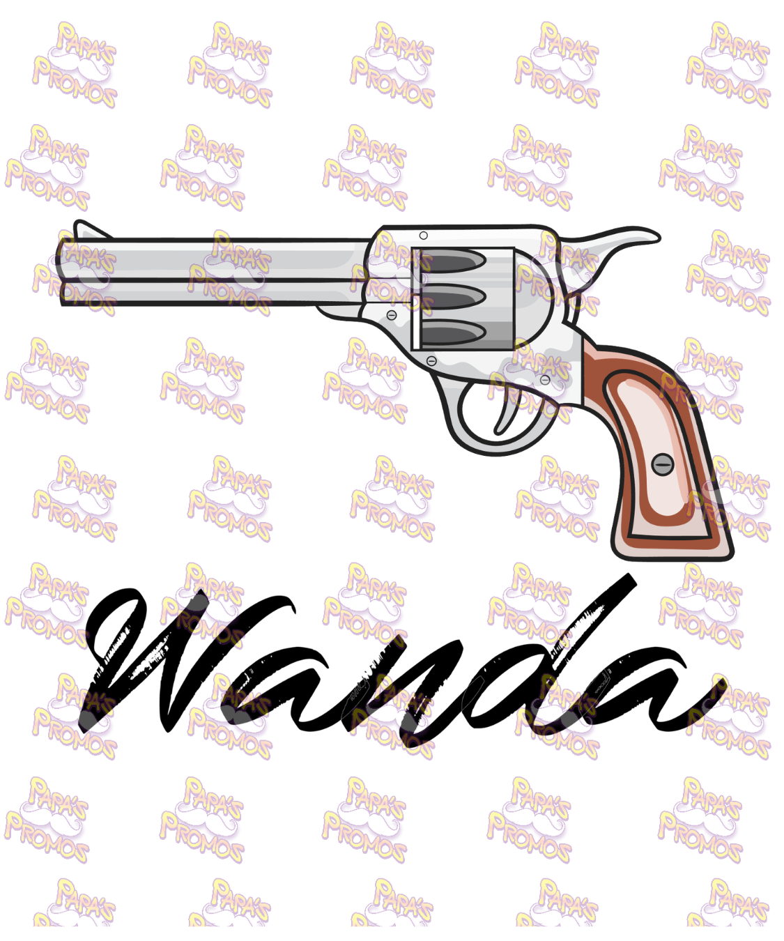 Wanda Pistol Damn Good Decal