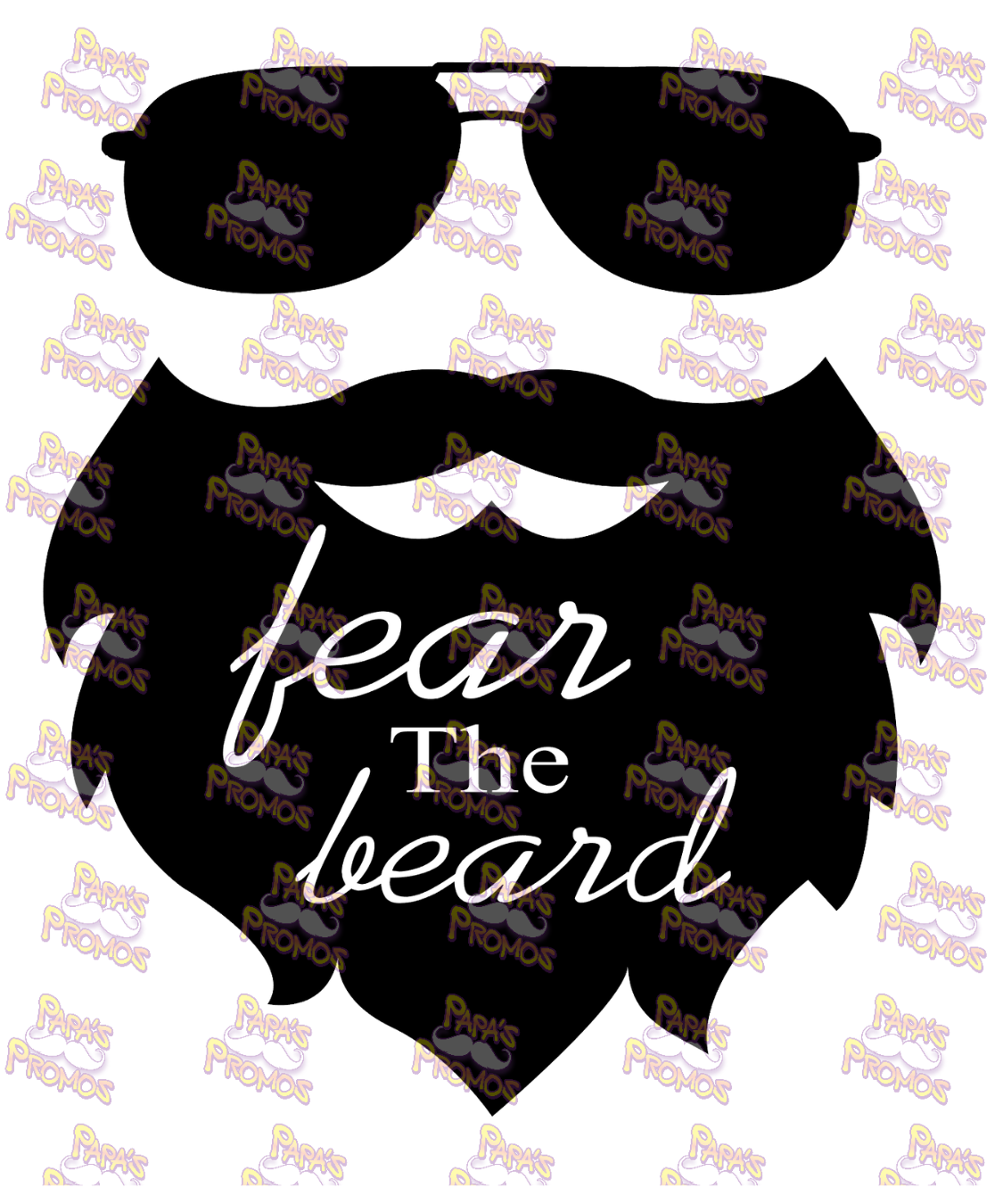 Fear The Beard Damn Good Decal