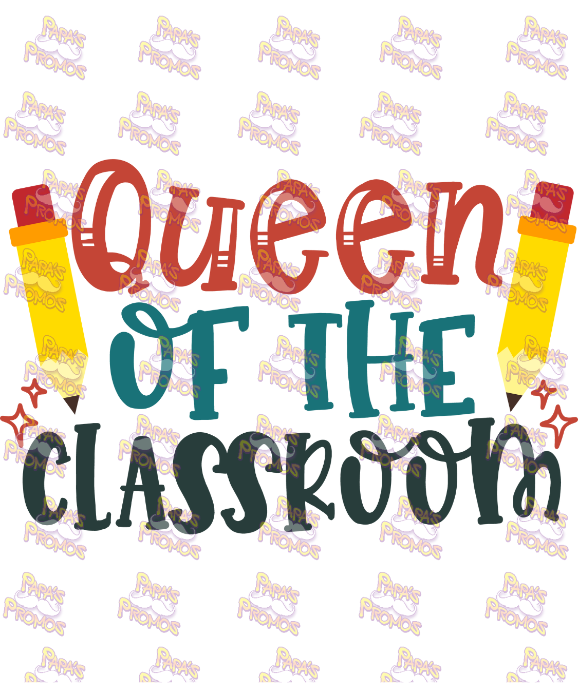 Queen of the Classroom Damn Good Decal