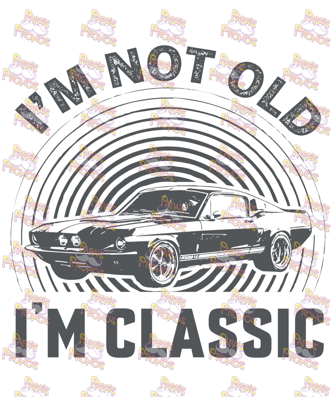 I'm Classic Damn Good Decal