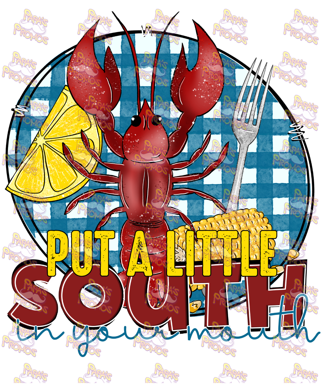 South In Your Mouth Damn Good Decal