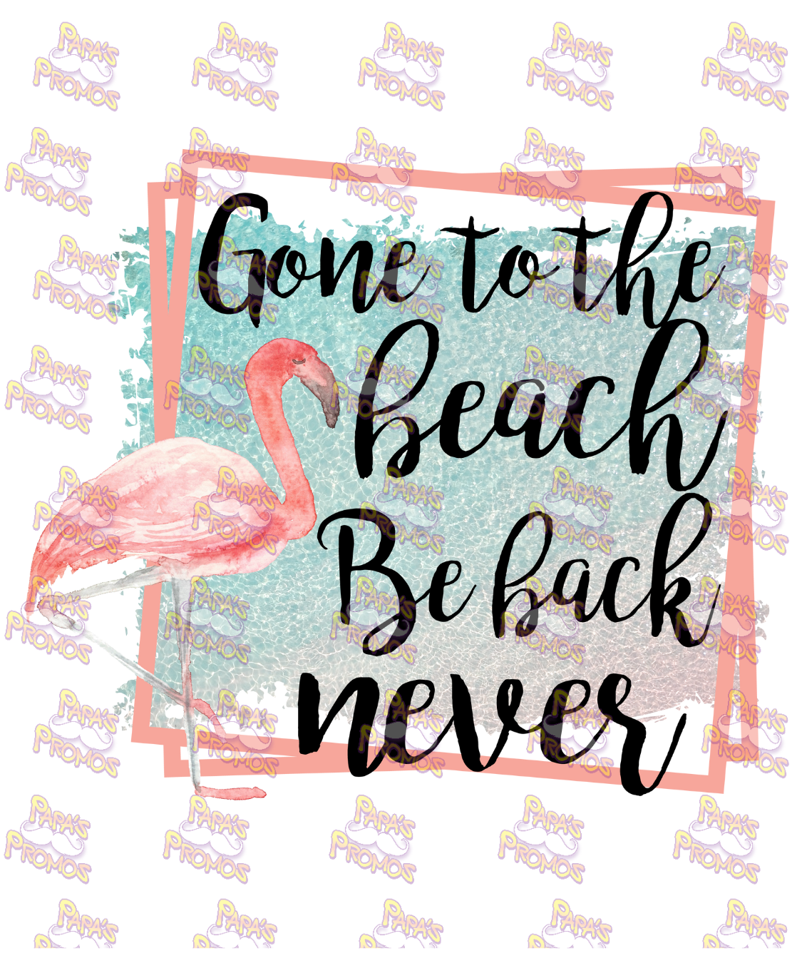 Gone To The Beach Damn Good Decal