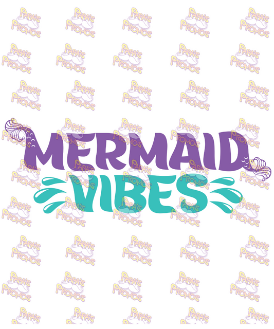 Mermaid Vibes Damn Good Decal