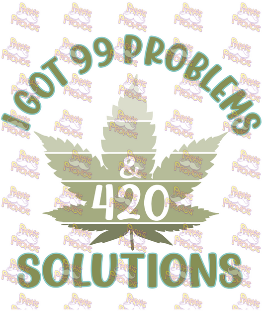 420 Solutions Damn Good Decal