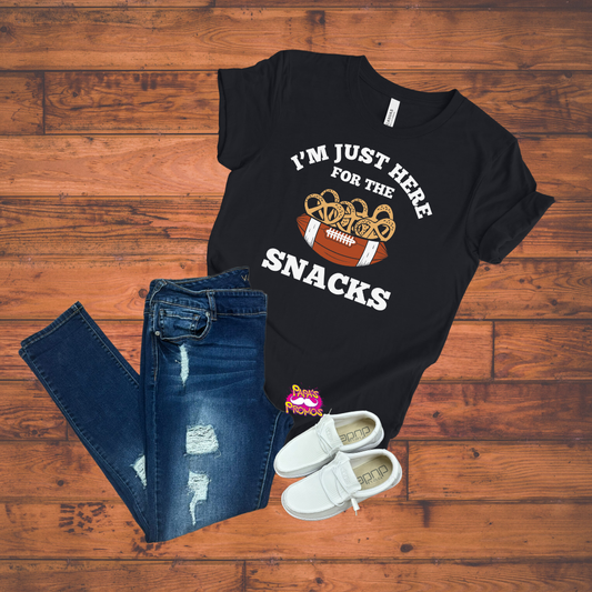 DTF Transfer - Here For The Snacks