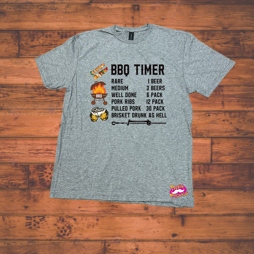 DTF Transfer - BBQ Timer