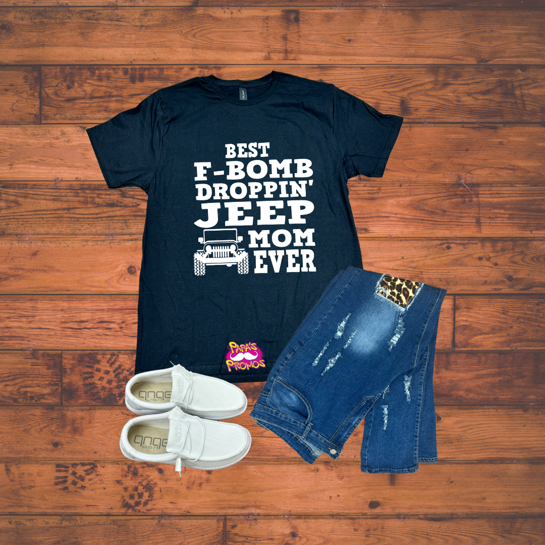 DTF Transfer - F-Bomb Jeep Mom
