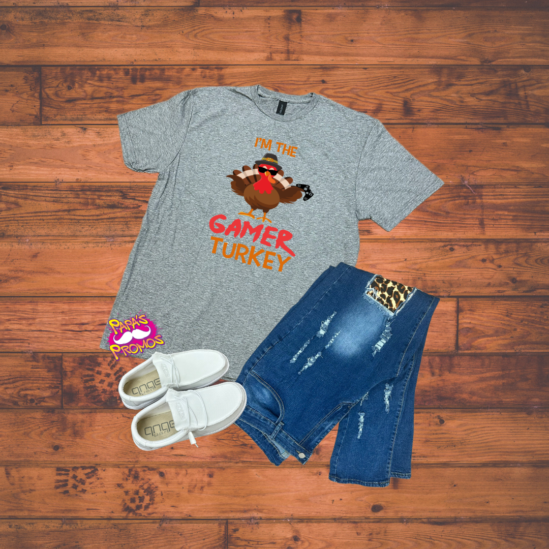 I'm The Gamer Turkey T-Shirt