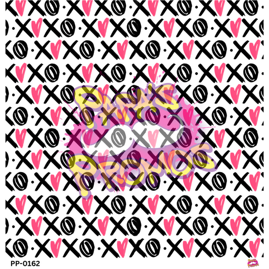 Valentine XOXO Transparent Vinyl