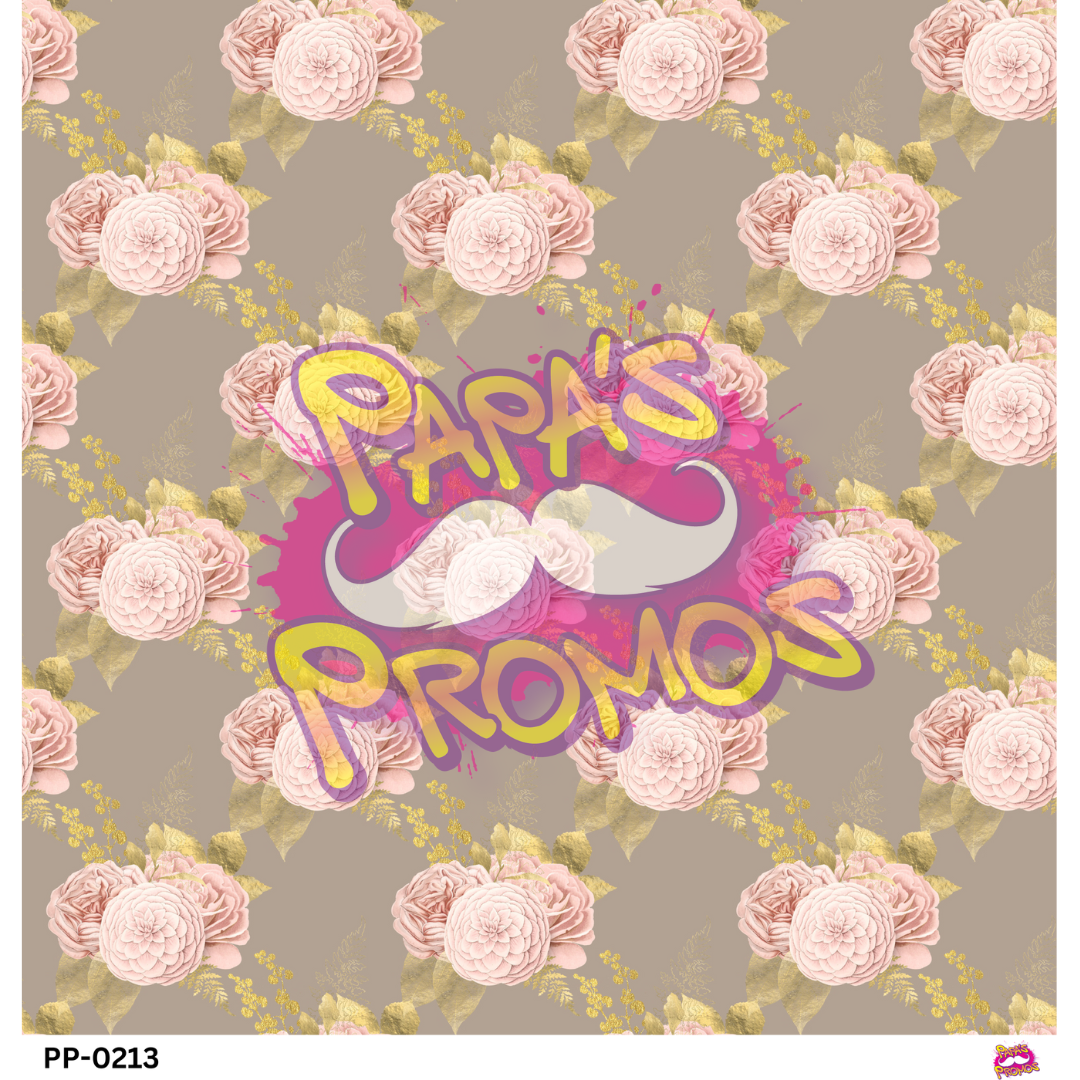 Mauve Roses Opaque Vinyl