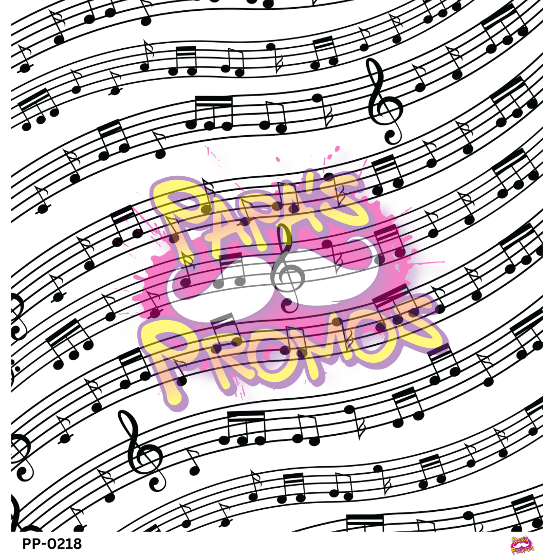 Music Notes 1 Transparent Vinyl