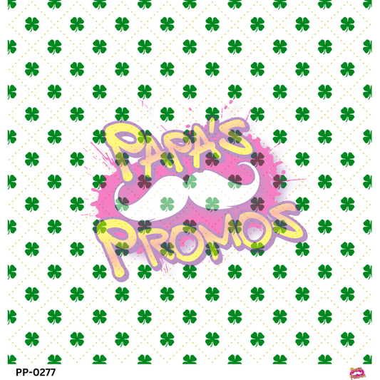 Shamrocks Transparent Vinyl