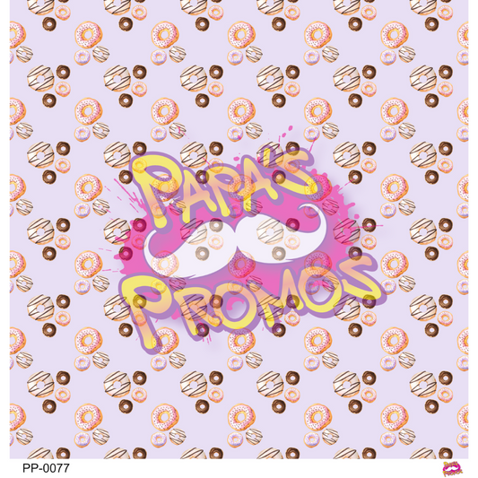 Purple Donut Opaque Vinyl