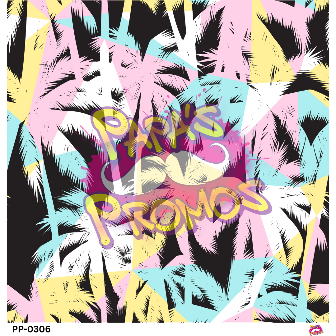 Tropical Palm Triangles Vinyl
