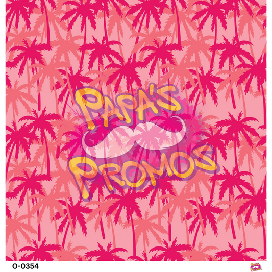 Pink Palm Trees Vinyl