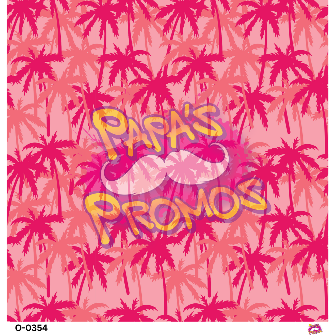 Pink Palm Trees Vinyl